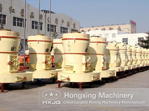 High pressure grinding mill